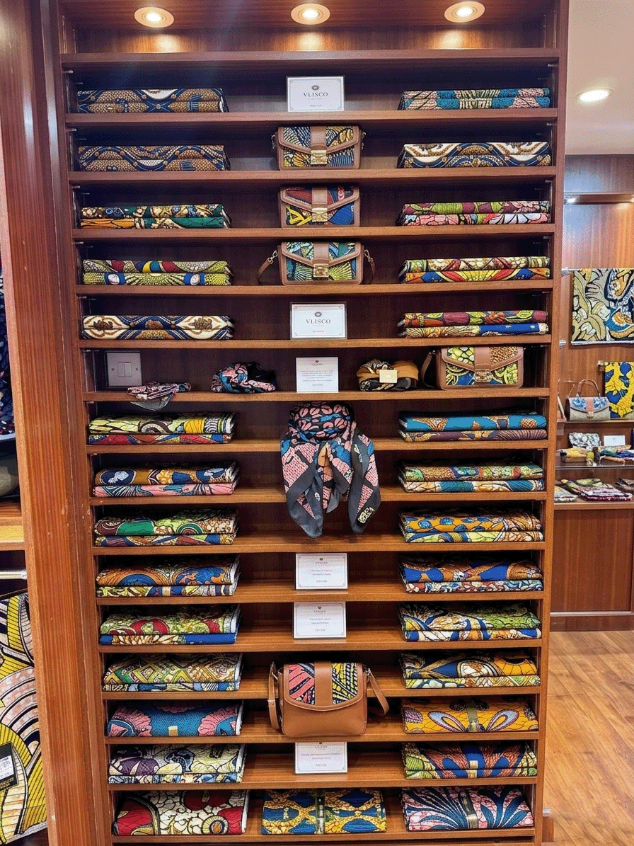 Authentic Vlisco Wax Hollandais & Super-Wax Premium Fabric Dubai Wholesale