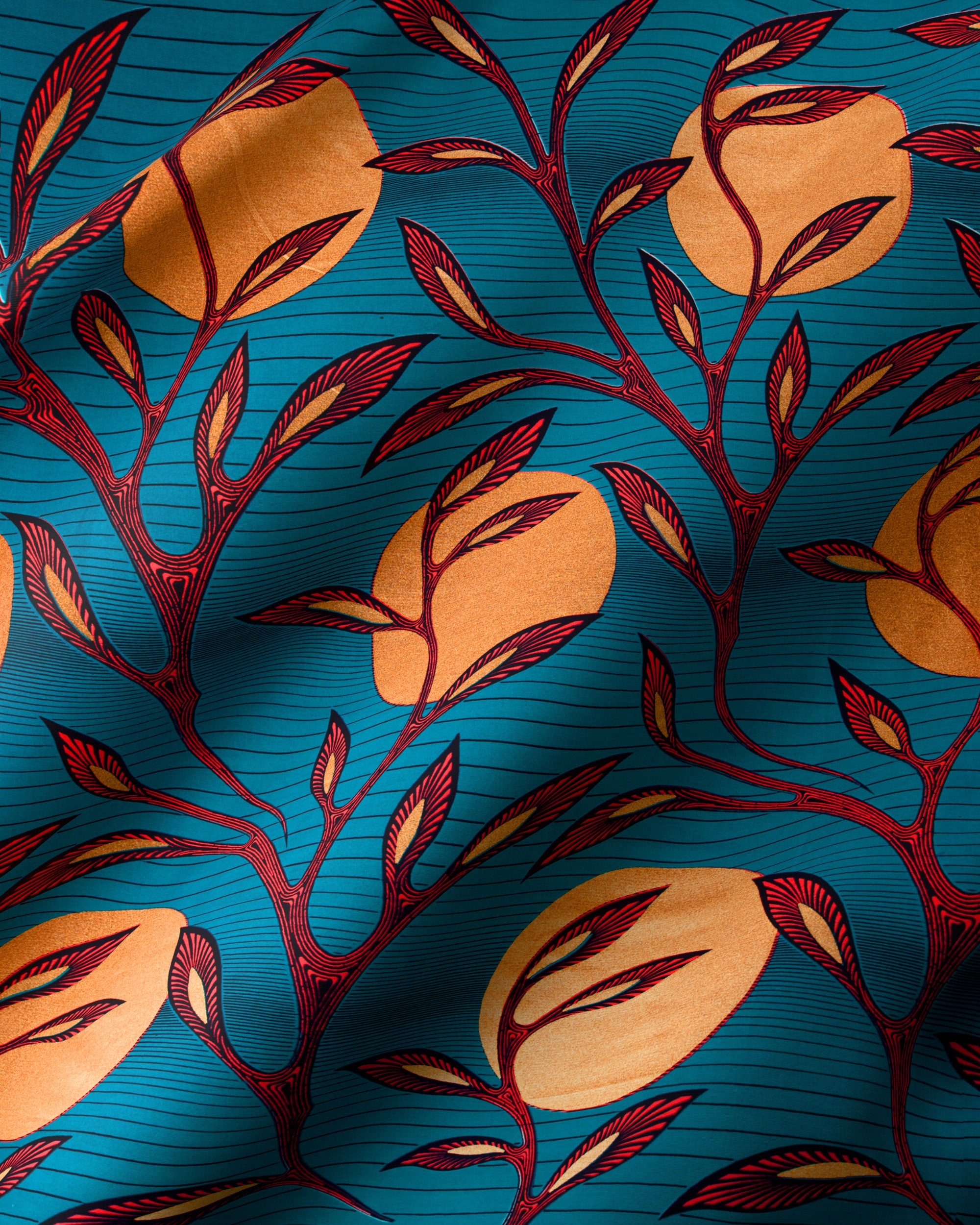 Authentic Vlisco Wax Hollandais & Super-Wax Premium Fabric Dubai Wholesale
