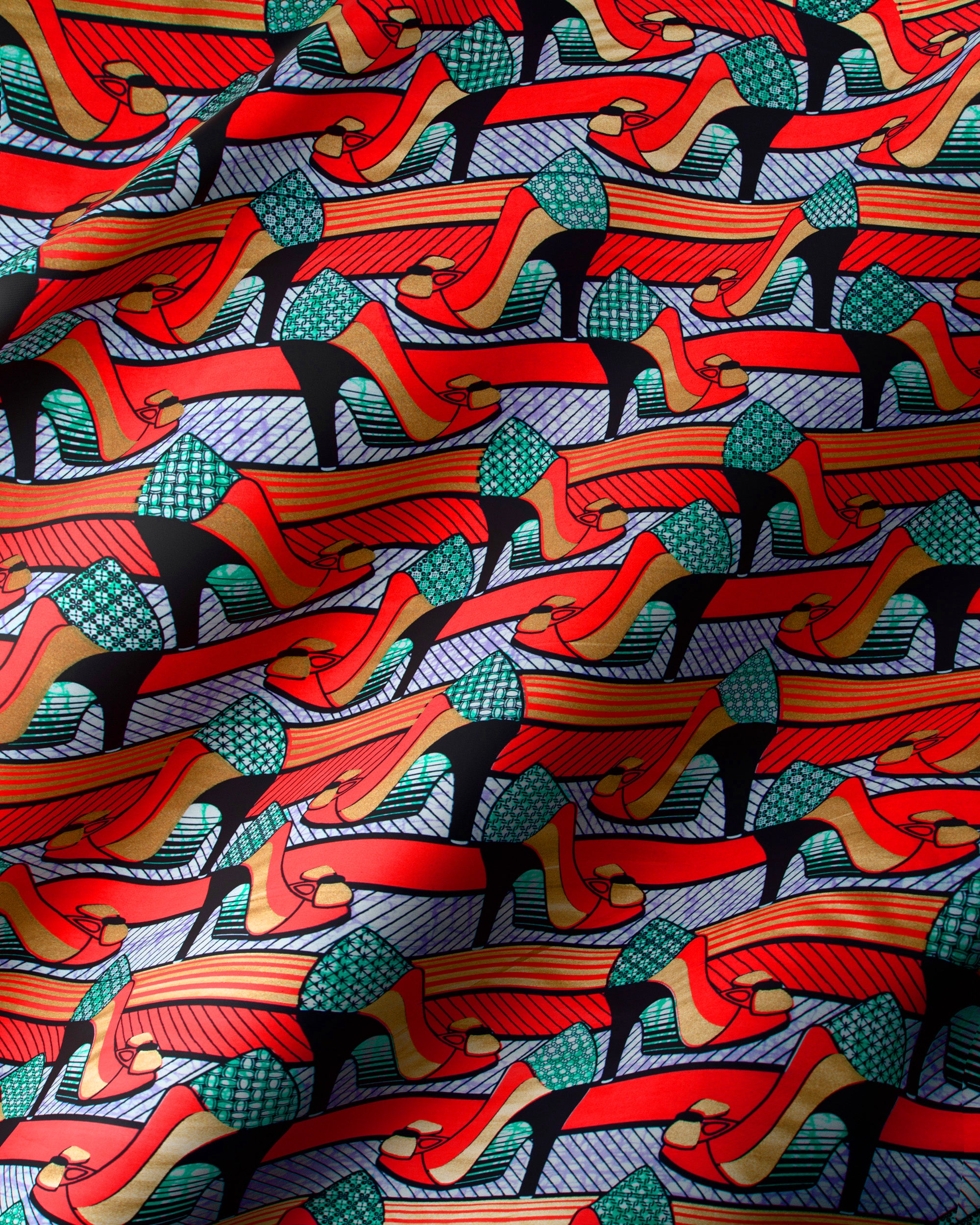 Authentic Vlisco Wax Hollandais & Super-Wax Premium Fabric Dubai Wholesale