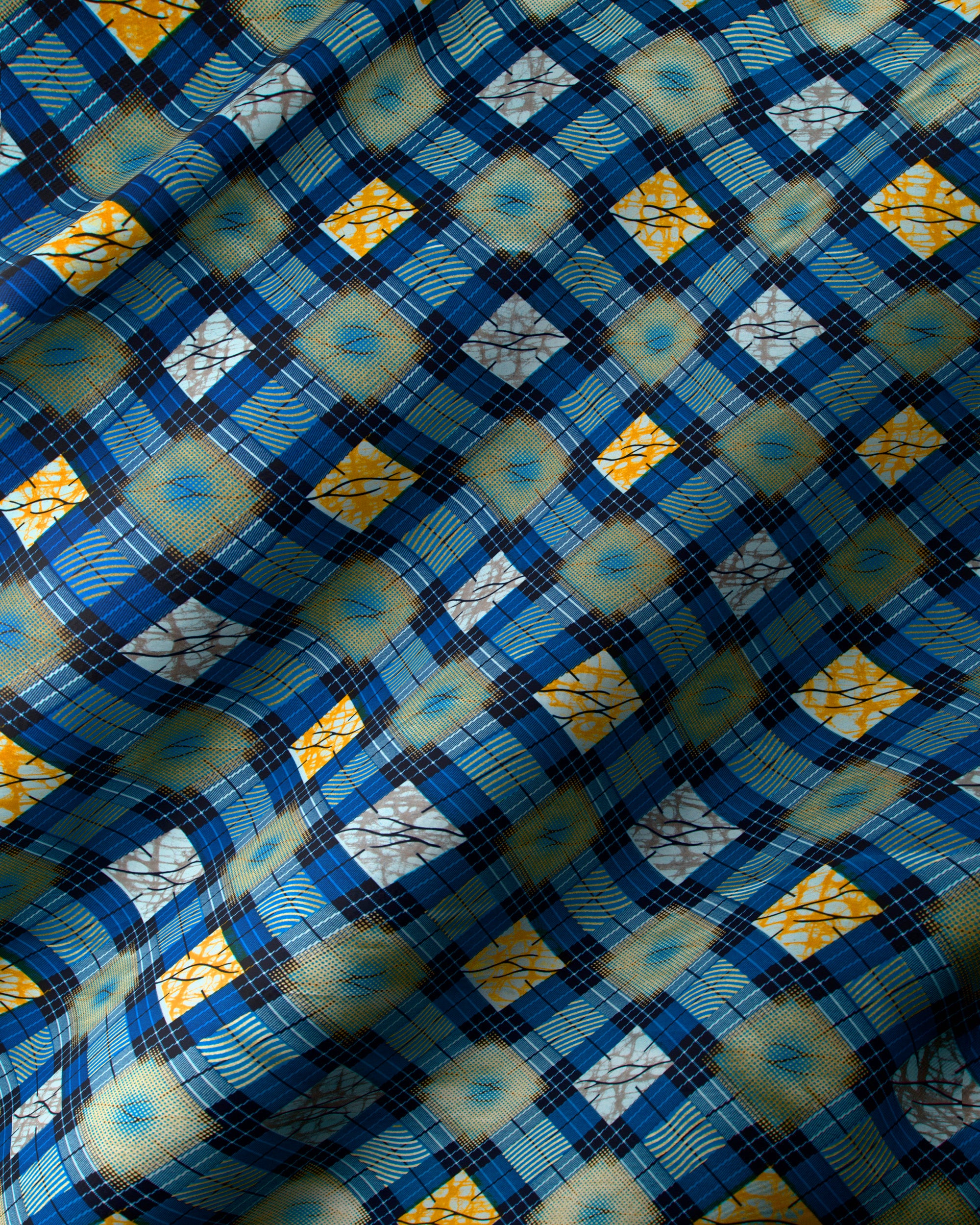 Authentic Vlisco Wax Hollandais & Super-Wax Premium Fabric Dubai Wholesale