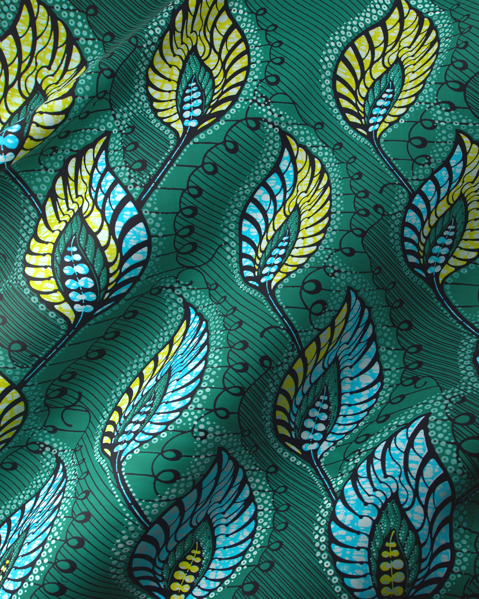 Authentic Vlisco Wax Hollandais & Super-Wax Premium Fabric Dubai Wholesale